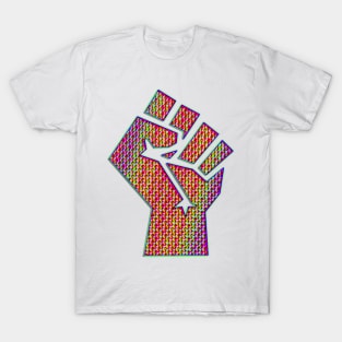 Psychedelic fist T-Shirt